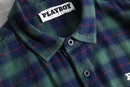 2000s PLAY BOY cotton flannel check shirt