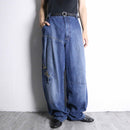 "ECKO UNLTD" embroidery denim pants