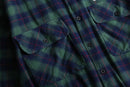 2000s PLAY BOY cotton flannel check shirt