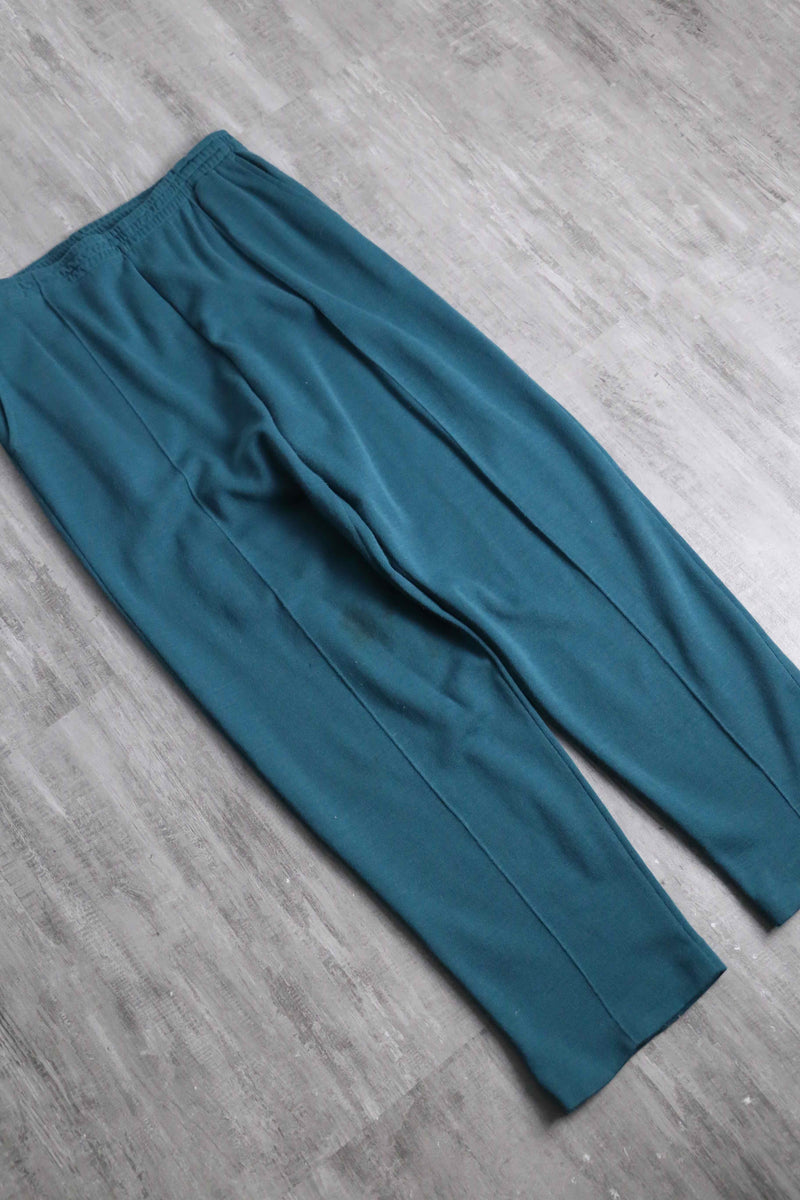 turquoise design track jacket set up