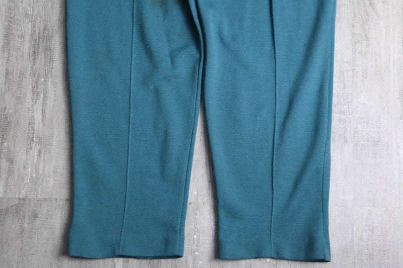 turquoise design track jacket set up