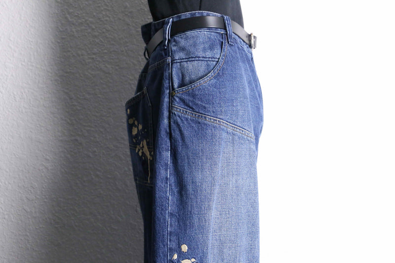 "ECKO UNLTD" embroidery denim pants