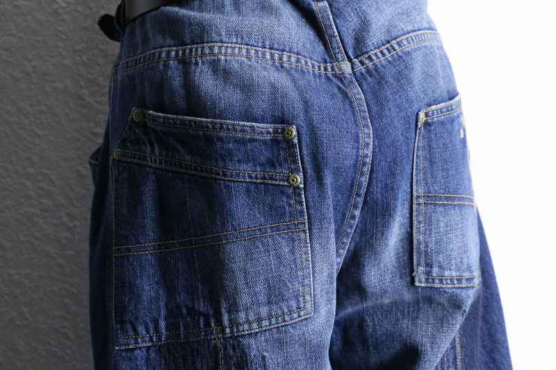 "ECKO UNLTD" embroidery denim pants