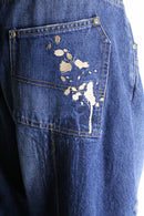 "ECKO UNLTD" embroidery denim pants
