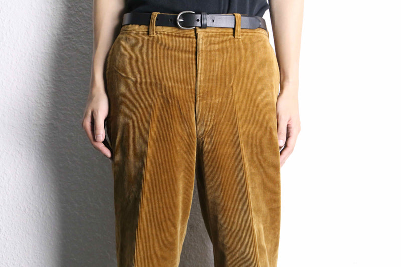 "MCGREGOR" luster beige corduroy pants
