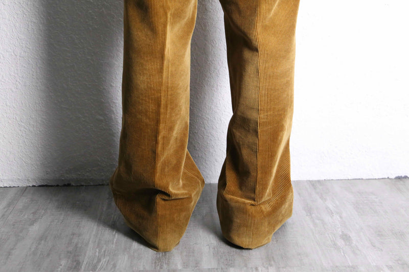 "MCGREGOR" luster beige corduroy pants