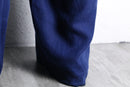 00’s “LAND’S END” navy wide linen pants