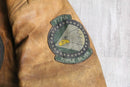 “A-2” type patch pattern leather  jacket