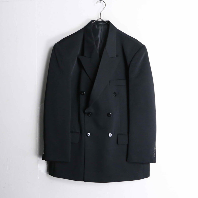 black double tailored jacket