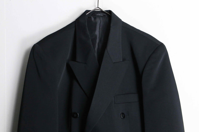 black double tailored jacket