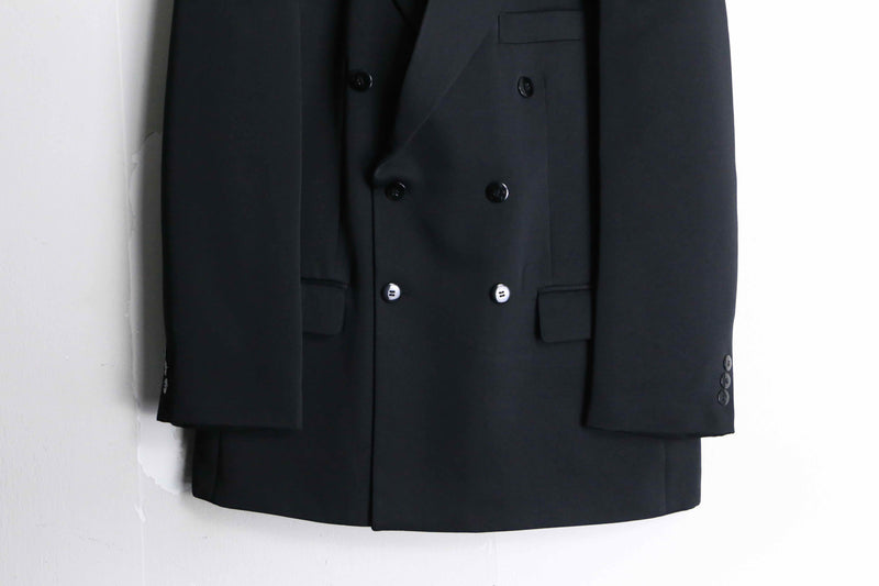 black double tailored jacket