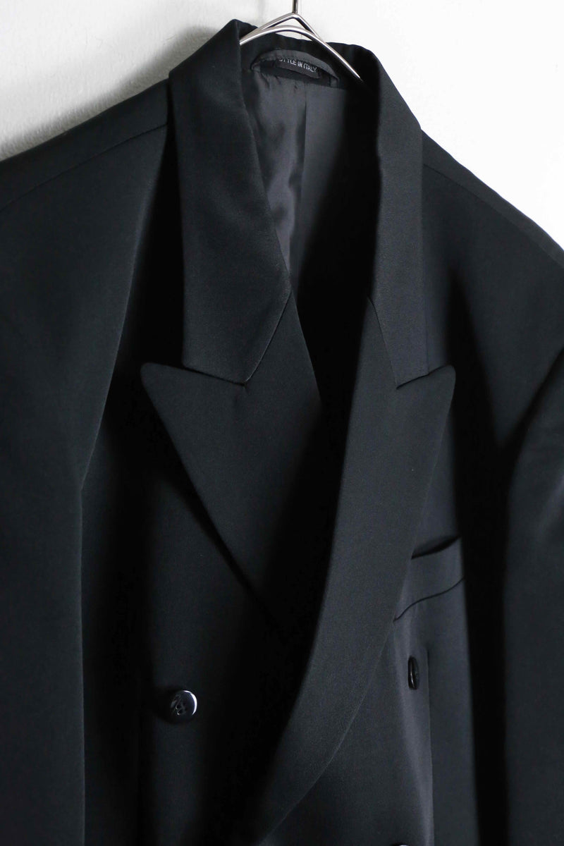 black double tailored jacket