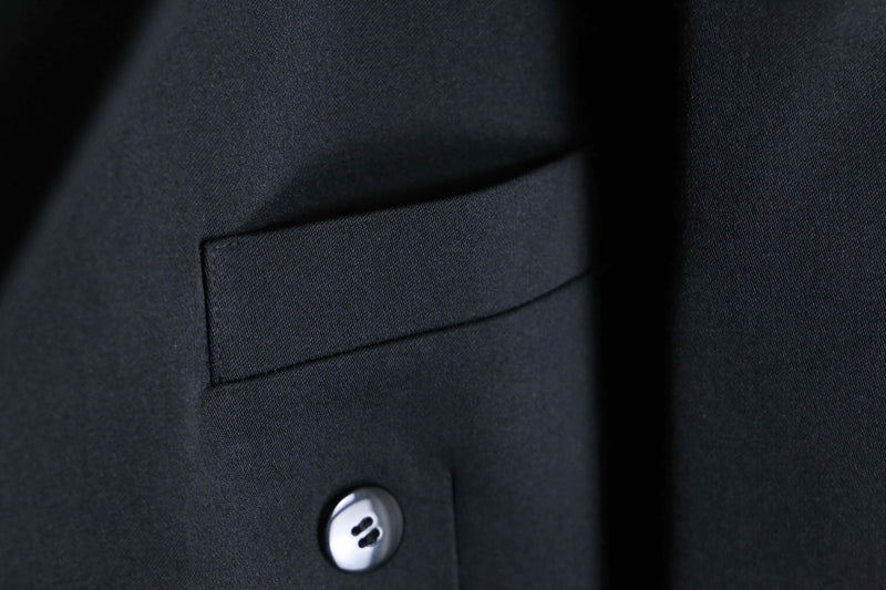 black double tailored jacket