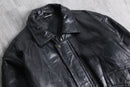 patchwork leather jacket