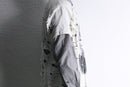 "Re:make" damaged tee docking stripe shirt