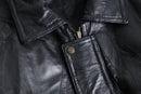 patchwork leather jacket