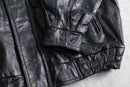 patchwork leather jacket
