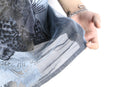 "PRONTI"panther pattern mesh s/s shirt