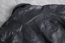 patchwork leather jacket