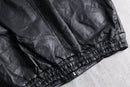patchwork leather jacket