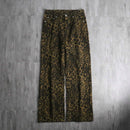 2000s leopard baggy pants
