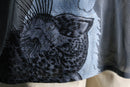 "PRONTI"panther pattern mesh s/s shirt