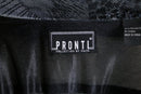 "PRONTI"panther pattern mesh s/s shirt