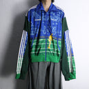"Re:make" dolman sleeve track jacket
