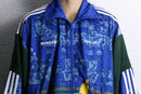 "Re:make" dolman sleeve track jacket