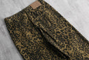2000s leopard baggy pants