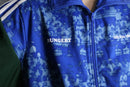 "Re:make" dolman sleeve track jacket