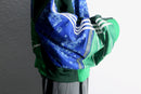 "Re:make" dolman sleeve track jacket