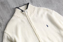 "Polo by RL" double zip driver's knit