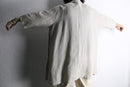 linen side open easy jacket