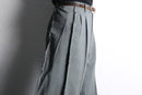 "Re:make" double docking slacks wide pants