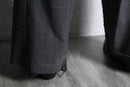 "Re:make" double docking slacks wide pants