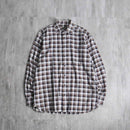 90-00's Neiman Marcus cotton check shirt