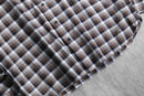 90-00's Neiman Marcus cotton check shirt