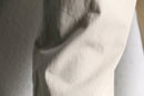 ivory gurkha design wide pants
