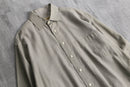 “DONNAKARAN” stripe cotton shirt