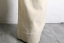 ivory gurkha design wide pants
