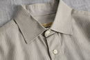 “DONNAKARAN” stripe cotton shirt