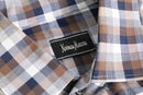 90-00's Neiman Marcus cotton check shirt