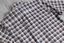 90-00's Neiman Marcus cotton check shirt