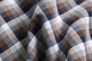 90-00's Neiman Marcus cotton check shirt