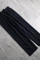 “Polo by Ralph Lauren” wool twill wide tapered trouser