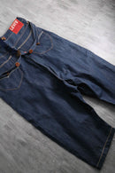 2003AW Levi's RED archive suspender rigid denim pants "GUY'S REAL LOOSE"