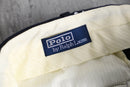 “Polo by Ralph Lauren” wool twill wide tapered trouser