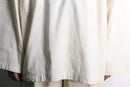 linen smock skipper pullover shirt
