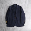 “Lauren Ralph Lauren” navy wool blazer
